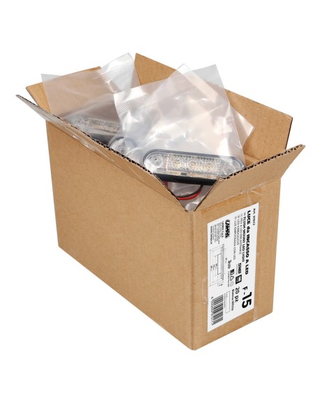 LUCE DA INCASSO A 3 LED SMD BIANCA F-15 S/BLISTER