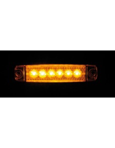 LUCE INGOMBRO AMBRA 6LED 12/24V S-15 S/BLISTER 2