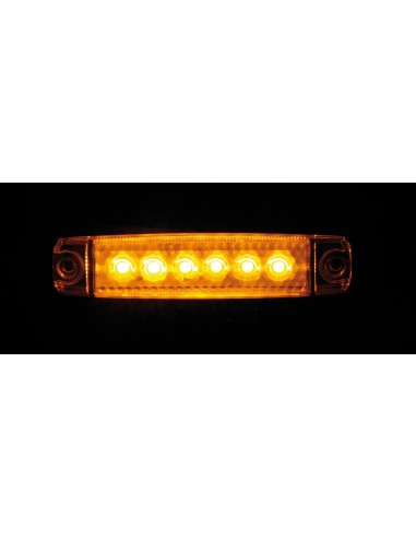 LUCE INGOMBRO AMBRA 6LED 12/24V S-15 S/BLISTER