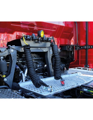 COPERTURA ROSSA TUBI ARIA CAMION