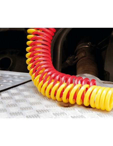 COPERTURA GIALLA TUBI ARIA CAMION