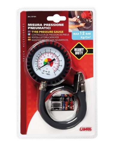 PROVA PRESSIONE PNEUMATICI 12 BAR