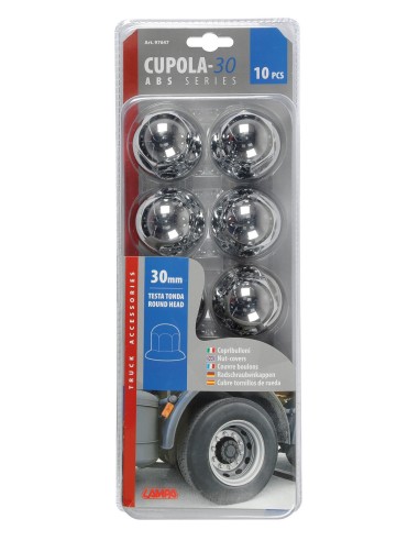 SET 10 PZ COPRIBULLONI 30MM