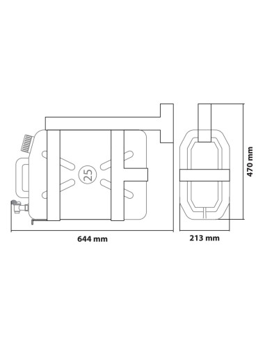 GABBIA PER TANICA LAVAMANI DA 25LT