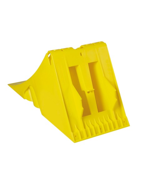CUNEO FERMA RUOTA IN PLASTICA GIALLA 467X198X225