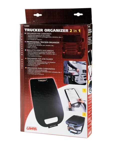 Trucker organizer 2 in 1
