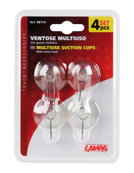 Ventose multiuso set 4 pz