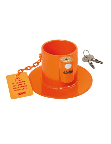 ANTIFURTO MECCANICO PER PERNO RALLA SEMIRIMORCHIO 98703 LAMPA