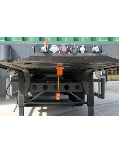 ANTIFURTO MECCANICO PER PERNO RALLA SEMIRIMORCHIO 98703 LAMPA