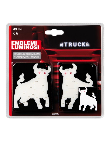 Spell-It Led coppia emblemi, 24V - Toro