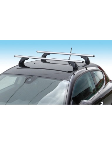 Alumia, coppia barre portatutto in alluminio - L - 127 cm