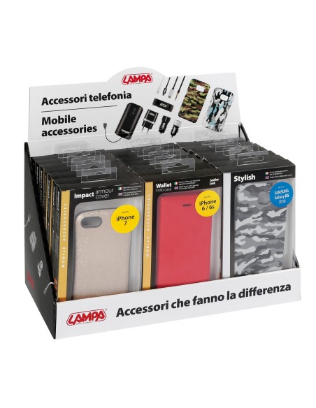 ESPOSITORE DA BANCO PER ARTICOLI TELEFONIA