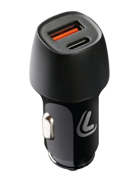 Usb Power Tec, caricabatteria 2 porte Usb - PD / QC 3.0 - 18W - 12/24V