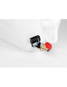 Tanica in polietilene con rubinetto in metallo - 20 L - Orizzontale 2