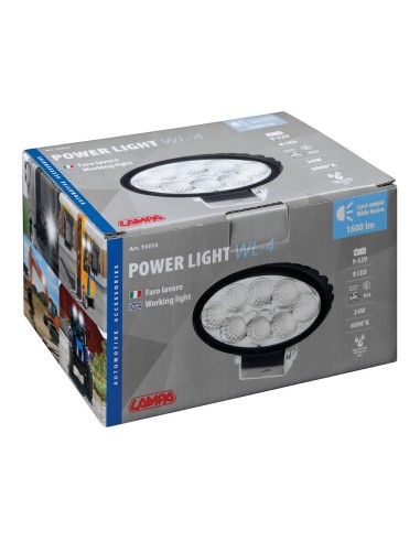 FARO OVALE WL-4 8 LED 24W 10-30V 72312 LAMPA