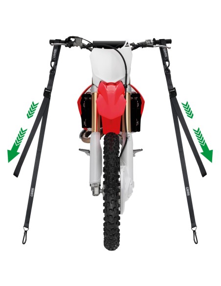 Kraken Pull-Down, coppia nastri tensori moto