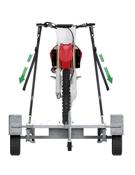 Kraken Pull-Down, coppia nastri tensori moto