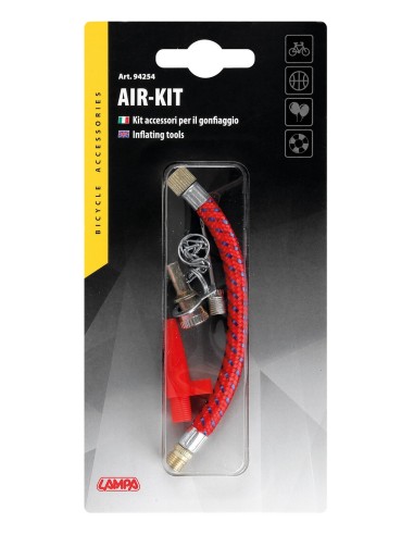 Air-Kit, kit accessori per il gonfiaggio
