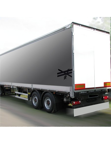 Nastro adesivo tipo americano - 50 mm x 15 m - Nero