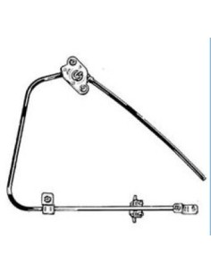 ALZACRISTALLO ANTERIORE MANUALE PANDA'86 in poi DX
