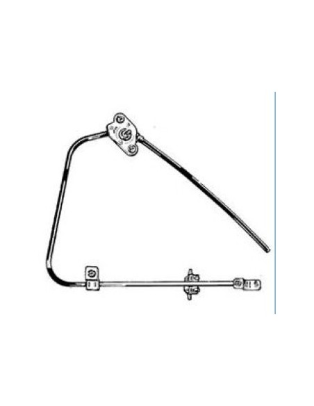 ALZACRISTALLO ANTERIORE MANUALE PANDA'86 in poi DX