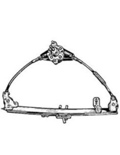 ALZACRISTALLO ANTERIORE MANUALE PUNTO'93 in poi 5P.SX