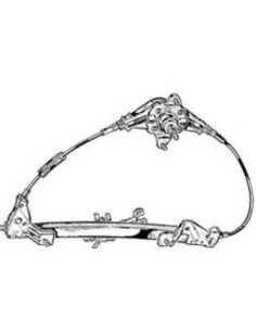 ALZACRISTALLO POSTERIORE MANUALE PUNTO'99 in poi 5P.DX