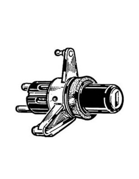 CHIUSURA COFANO POSTERIORE Y10'93 in poi CON CHIAVE