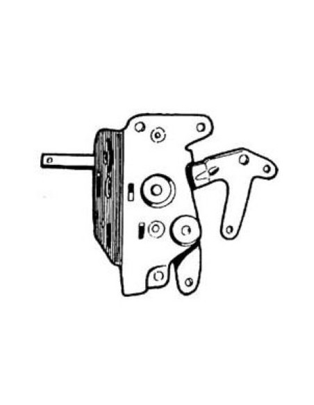 SERRATURA ANTERIORE UNO'83 in poi 89 in poi 3P.SX