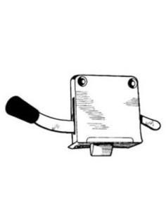 SERRATURA ANTERIORE 615N/N1-616N2 SX