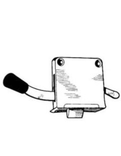 SERRATURA ANTERIORE 615N-N1/616N2 DX