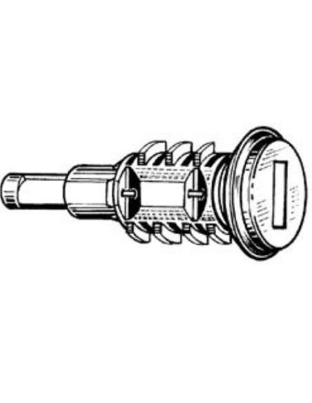 CILINDRETTI ANTERIORE BRAVO'07 in poi MUSA'04 in poi IDEA SX CON CHIAVE