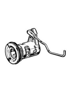 CILINDRETTI ANTERIORE PUNTO'99 in poi 5P.DX CON CHIAVE