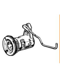 CILINDRETTI ANTERIORE PUNTO'99 in poi 5P.SX CON CHIAVE