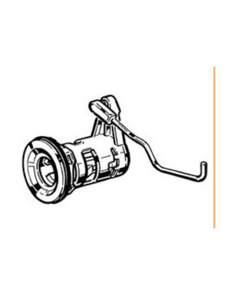 CILINDRETTI ANTERIORE PUNTO'99 in poi 5P.SX CON CHIAVE