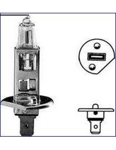 LAMPADINA ALOGENA H1 12V 55W 002551100000 MAGNETI MARELLI