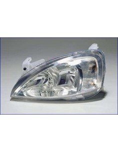 FARO ANTERIORE PROIETTORE CORSA'00 in poi DX H7+H7 C/FANAL.CORR.ASS. 710301172204 MAGNETI MARELLI