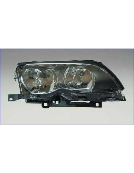 FARO ANTERIORE PROIETTORE BMW 3 E46'01 in poi SX 2H7 PARAB.NERA 710301177201 MAGNETI MARELLI
