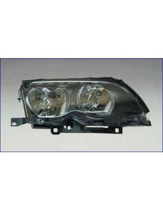 FARO ANTERIORE PROIETTORE BMW 3 E46'01 in poi DX 2H7 PARAB.NERA 710301177202 MAGNETI MARELLI