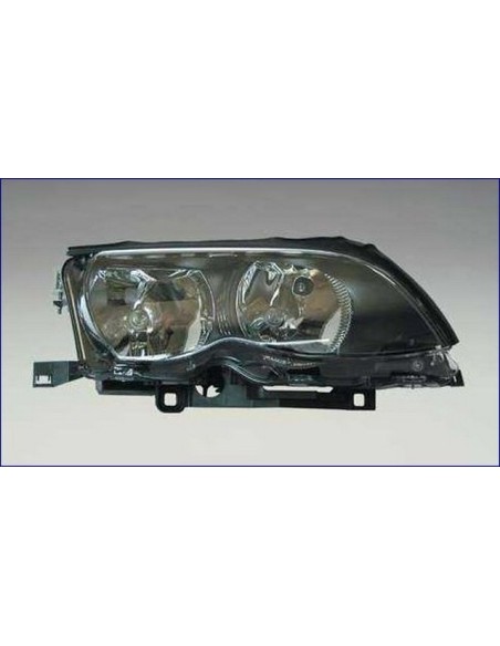 FARO ANTERIORE PROIETTORE BMW 3 E46'01 in poi DX 2H7 PARAB.NERA 710301177202 MAGNETI MARELLI