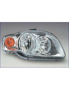 FARO ANTERIORE PROIETTORE AUDI A4'04 in poi DX H7+H7 710301219202 MAGNETI MARELLI