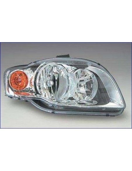 FARO ANTERIORE PROIETTORE AUDI A4'04 in poi DX H7+H7 710301219202 MAGNETI MARELLI