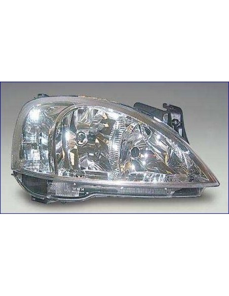 FARO ANTERIORE PROIETTORE CORSA'02 in poi SX H7+H7 711307022314 MAGNETI MARELLI
