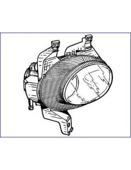 FENDINEBBIA PEUG.206'99 in poi SX 713120117002 MAGNETI MARELLI