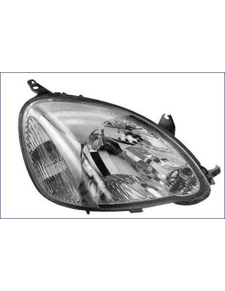 FARO ANTERIORE PROIETTORE YARIS'03 in poi SX H4 CORR.ASS. 713121617032 MAGNETI MARELLI