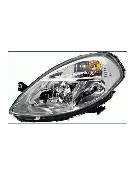 FARO ANTERIORE PROIETTORE LANCIA Y'06 in poi MUSA'07 in poi SX H7+H3 718121601012 MAGNETI MARELLI