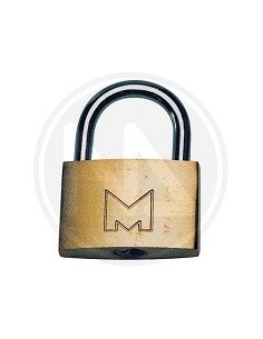 LUCCHETTO STANDARD OTTONE 40MM.SKIN 87186 MAURER