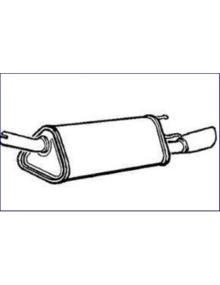 MARMITTA TERM.TIGRA'94 in poi 1.4/1.6 01.93470 MTS