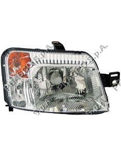 PROIETTORE SX MOD. H4 ELETTRICO-CON MOTORE MOD. - in poi  09 FIAT - PANDA - MOD. 09/03 - 12/11 FT1224824 PRASCO