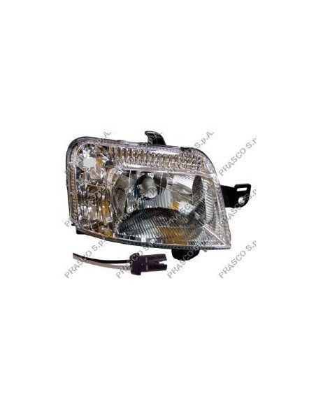 PROIETTORE DX MOD. H4 ELETTRICO-CON MOTORE FIAT - PANDA CLIMBING 4X4 - NATURAL POWER - MOD. 01/09 - 12/11 FT1234803 PRASCO